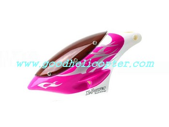 sh-6020-6020i-6020r helicopter parts head cover (pink color) - Click Image to Close